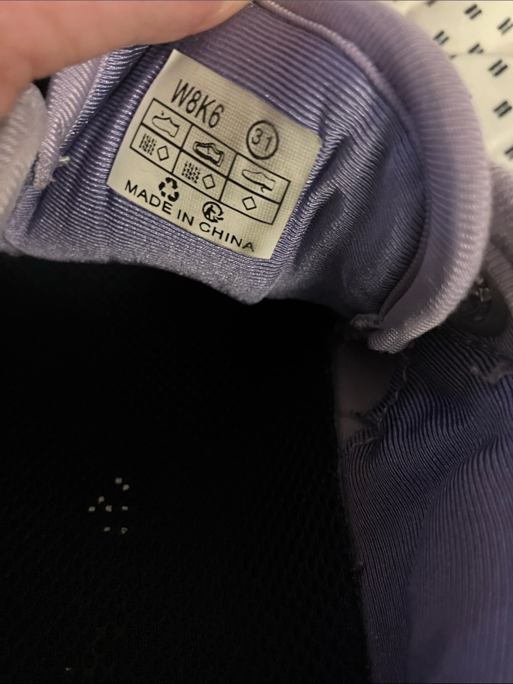Kids Barefoot Sneakers Set in Purple and Dusty Pink - Picture 3 of 4